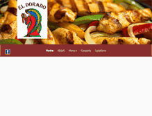 Tablet Screenshot of eldoradomexicanrestaurant.com